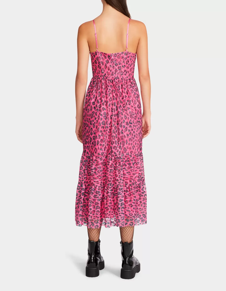Women Betsey Johnson Clothing<Wild N Out Stretch Lace Corset Midi