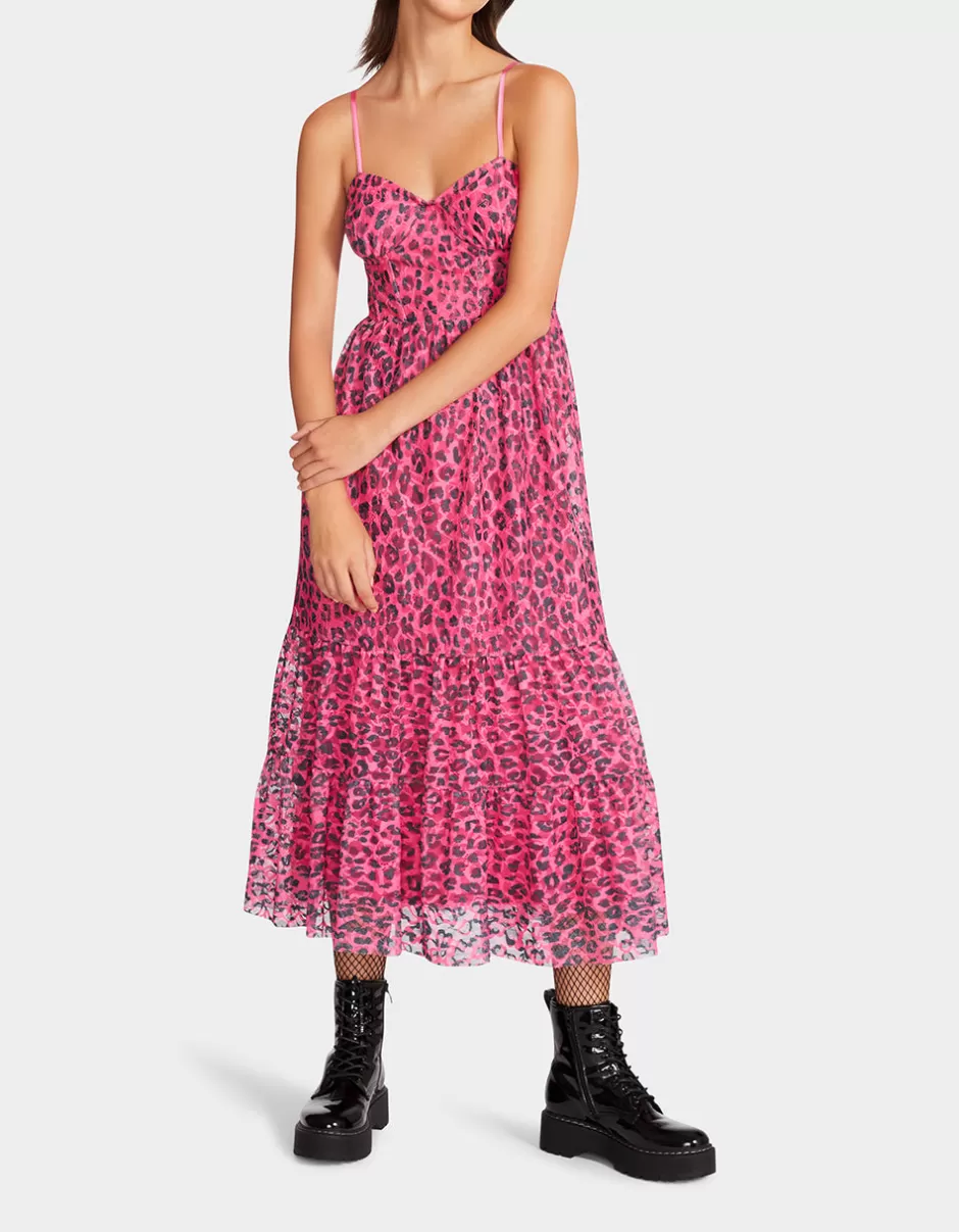 Women Betsey Johnson Clothing<Wild N Out Stretch Lace Corset Midi